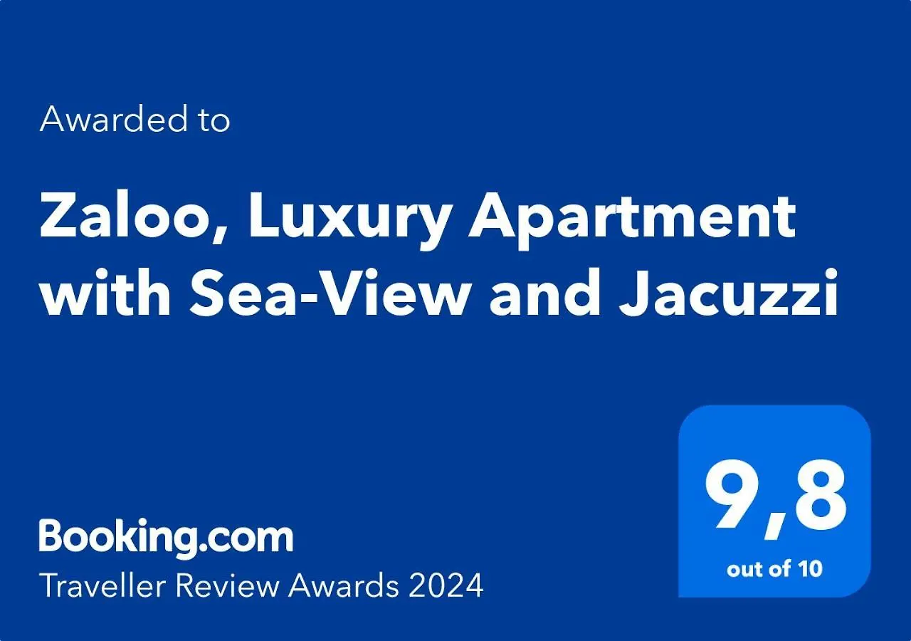 Zaloo, Luxury Apartment With Sea-View And Jacuzzi Split Croatia